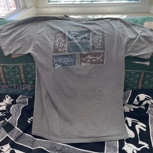 Vintage Hawaiian fish crazy shirt